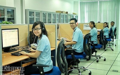 Hoạt động tại Trung tâm Quản lý vận hành hệ thống công nghệ thông tin Hải quan (Cục CNTT và Thống kê hải quan).
